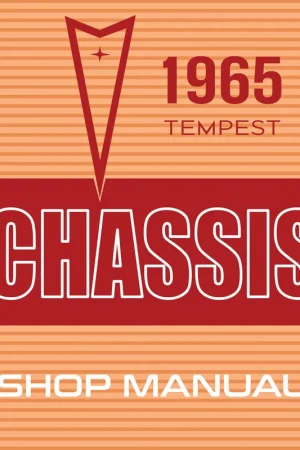 Service Manual for 1965 Pontiac Tempest Genuine